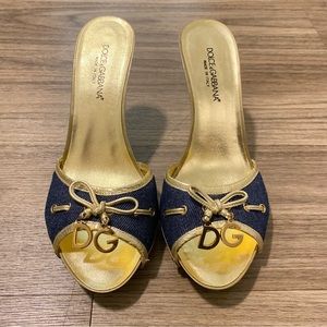 Dolce & Gabbana Denim Heel